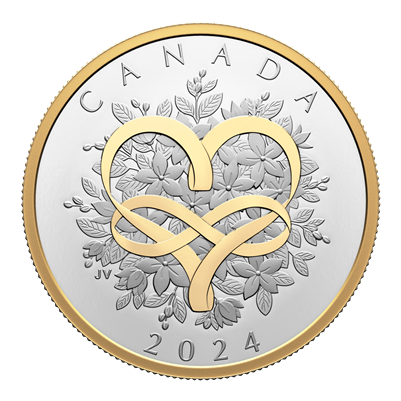 2024 Canada $20 Celebrate Love Fine Silver (No Tax)