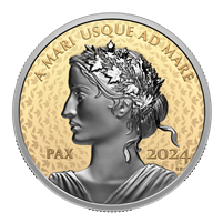 2024 Canada $200 Peace Dollar Pure Gold Coin (No Tax)