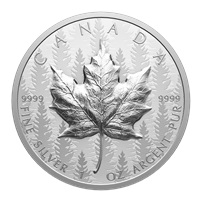 2024 Canada $20 Ultra-High Relief 1oz. SML Fine Silver (No Tax)
