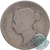 1874H Canada 25-cents Good (G-4)