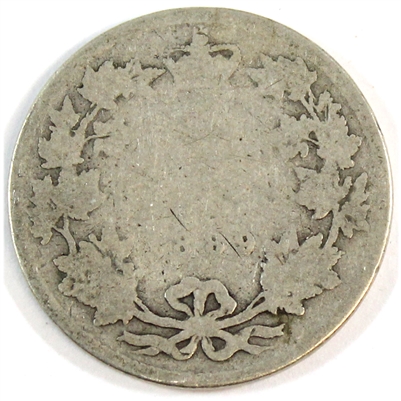 1889 Canada 25-cents Filler $