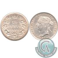 1900 Canada 25-cents EF-AU (EF-45) $