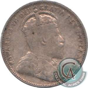 1902 Canada 25-cents VG-F (VG-10)