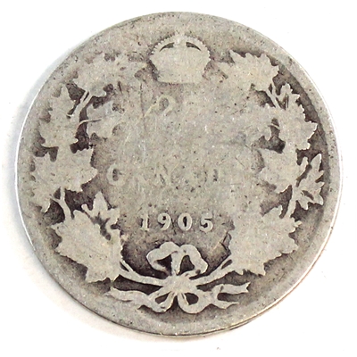 1905 Canada 25-cents Filler