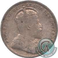1910 Canada 25-cents VG-F (VG-10)