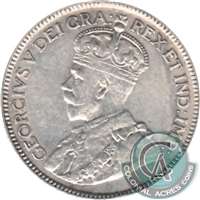 1917 Canada 25-cents VF-EF (VF-30)