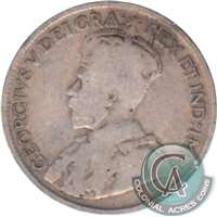 1929 Canada 25-cents Good (G-4)
