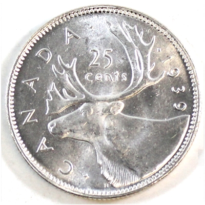 1939 Canada 25-cents Brilliant Uncirculated (MS-63) $