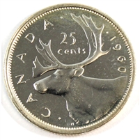 1960 Canada 25-cents Proof Like