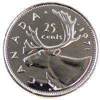 1971 Canada 25-cents Proof Like