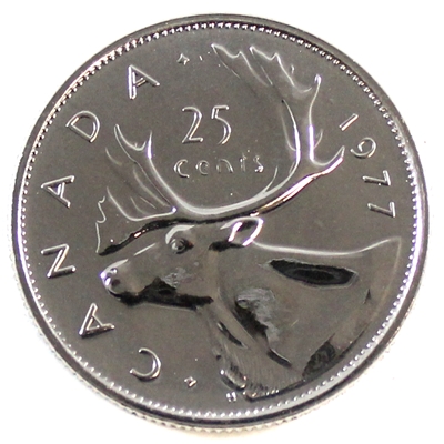 1977 Canada 25-cents Proof Like