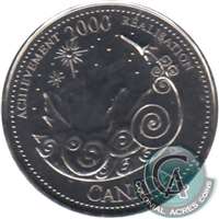 2000 Achievement Canada 25-cents Proof Like