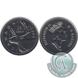 2000 Caribou Canada 25-cents Proof Like (Mint Set Issue Only)