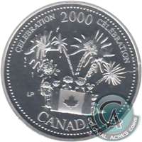 2000 Celebration Canada 25-cents Silver Proof
