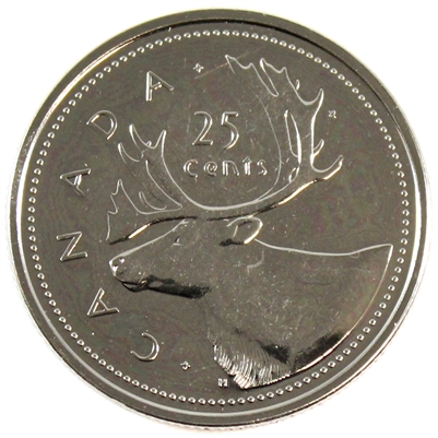 2002P Canada 25-cents Proof Like