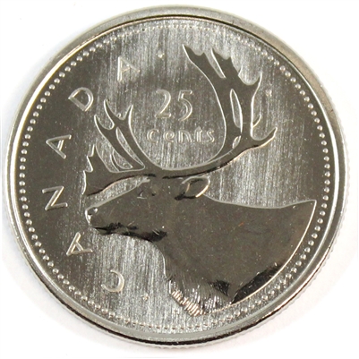 2002P Canada 25-cents Specimen