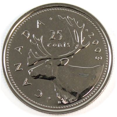 2003P Old Effigy Canada 25-cents Proof Like