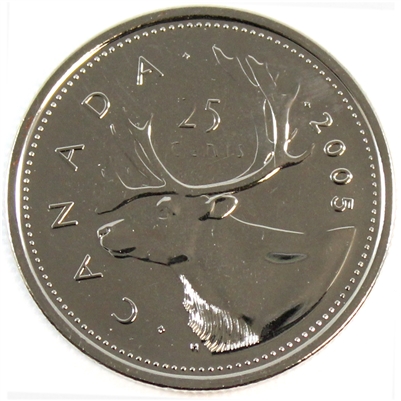 2005P Caribou Canada 25-cents Proof Like