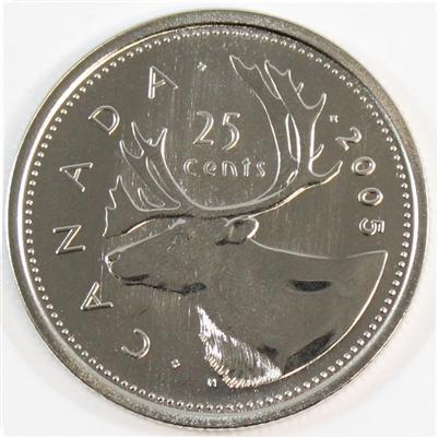 2005P Caribou Canada 25-cents Specimen