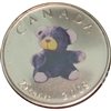 2008 Coloured Baby Canada 25-cents Proof Like $