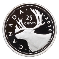 2010 Canada 25-cents Silver Proof