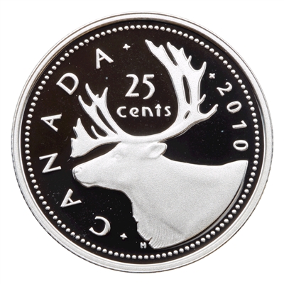 2010 Canada 25-cents Silver Proof