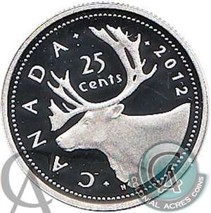 2012 Canada 25-cents Silver Proof (No Tax)