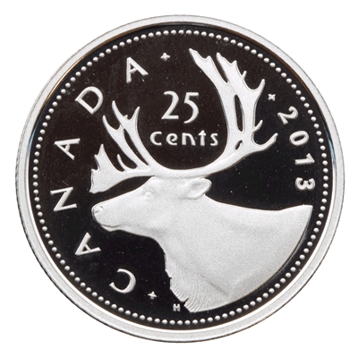 2013 Canada 25-cents Silver Proof (No Tax)