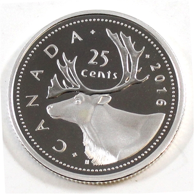 2016 Canada 25-cents Silver Proof (No Tax)