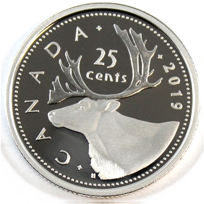 2019 Canada 25-cents Silver Proof (No Tax)
