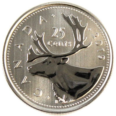 2019 Canada 25-cents Specimen