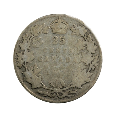 1915 Canada 25-cents Filler