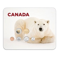 2010 Canada Polar Bear 6-coin Collector Card