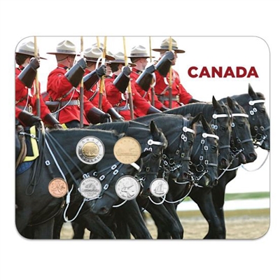 2010 Canada R.C.M.P. 6-coin Collector Card
