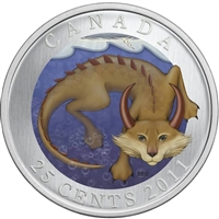 2011 25-cent Canadian Mythical Creatures - Mishepishu
