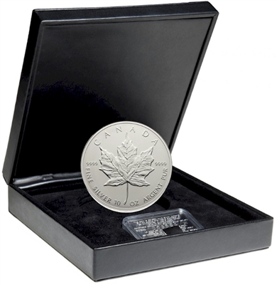 1998 Canada 10oz. 10th Anniversary Silver Maple Leaf Coin (No Tax)