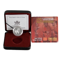 2001 Canada 5-cent Royal Military College 125th Anniversary Sterling Silver Proof