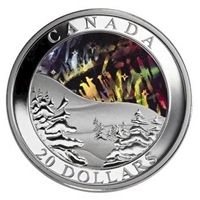 2004 Canada $20 Natural Wonders Series - Aurora Borealis (No Tax)