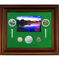 2004 Canadian Open Golf $5 and 10-Cent Coins with Frame