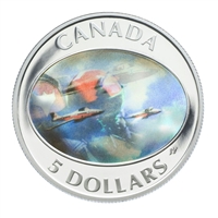 2006 Canada $5 Snowbirds Coin and Stamp Set (TAX Exempt).