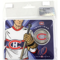 2009 Canada 50-cents Montreal Canadiens 1945-1946 Uniform (White/Blue/Red) #2 of 6