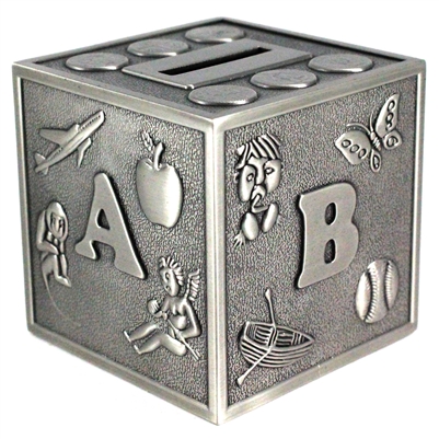 Money Bank: Toy Block. Build up your savings with a steady foundation!