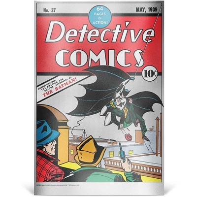 2018 New Zealand Detective Comics #27 35g Pure Silver Foil (No Tax)