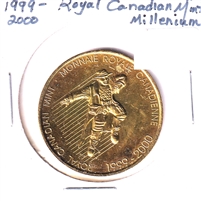 1999-2000 Royal Canadian Mint Millennium Medallion (May have spots)