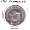 1986 Elmira & Woolwich, Ontario, Trade Dollar Token: 100th Anniversary of Elmira