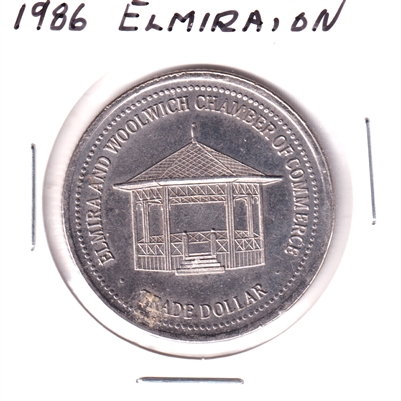 1986 Elmira & Woolwich, Ontario, Trade Dollar Token: 100th Anniversary of Elmira