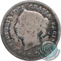 1874H Crosslet 4 Canada 5-cents Good (G-4)