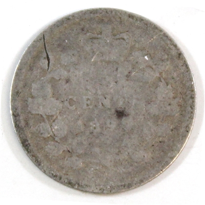 1899 Canada 5-cents About Good (AG-3)