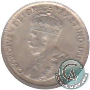 1916 Canada 5-cents EF-AU (EF-45) $