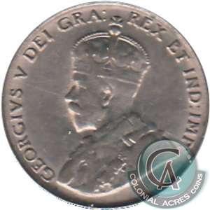 1926 Near 6 Canada 5-cents VF-EF (VF-30) $